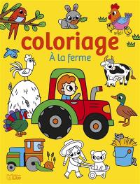 Coloriage : à la ferme