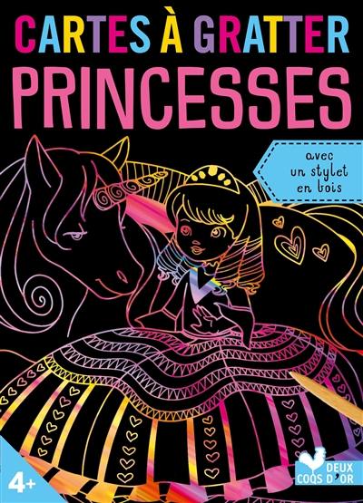 Princesses : cartes à gratter