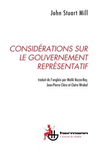 Considérations sur le gouvernement représentatif