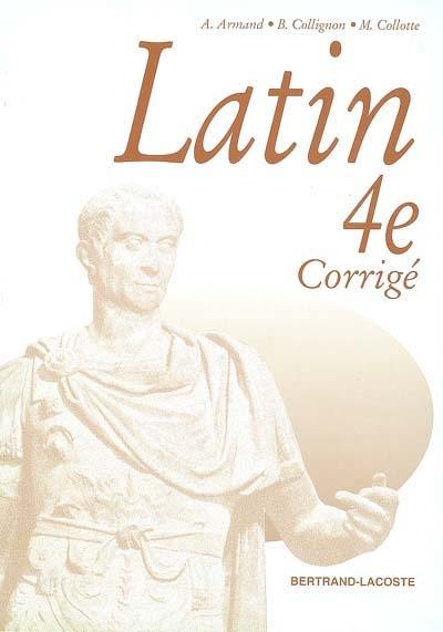 Latin 4e : livre du professeur