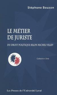 Le métier de juriste