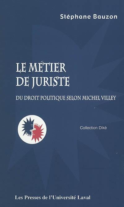 Le métier de juriste