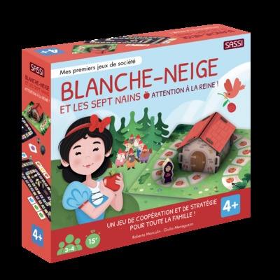 Blanche-Neige et les sept nains : attention à la reine ! : un jeu de coopération et de stratégie pour toute la famille !