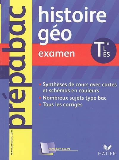 Histoire-géographie terminales L, ES : examen