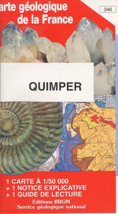 Quimper : carte géologique de la France à 1/50 000, 346