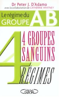 Le régime du groupe AB : 4 groupes sanguins, 4 régimes