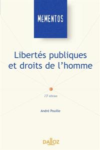 Libertés publiques et droits de l'homme