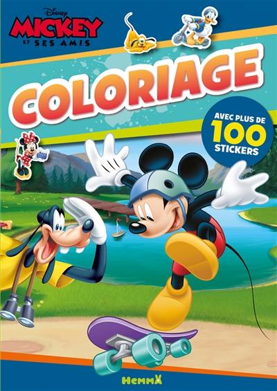 Mickey et ses amis : coloriage : avec plus de 100 stickers