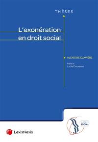 L'exonération en droit social