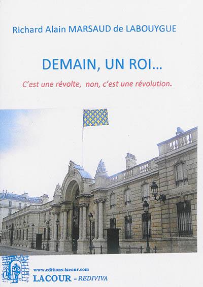 Demain, un roi... : c'est une révolte, non, c'est une révolution : essai