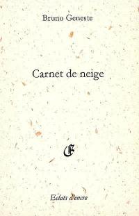 Carnet de neige