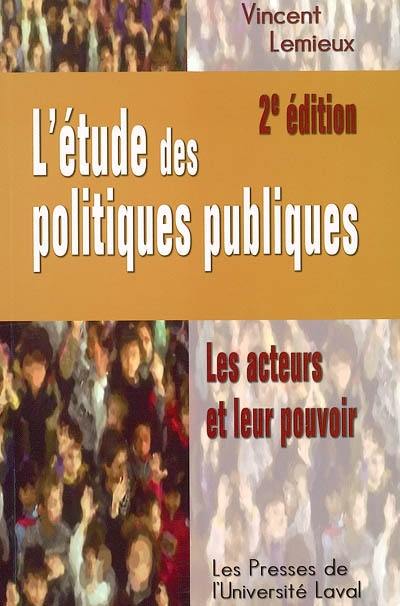 L'Etude des politiques publiques