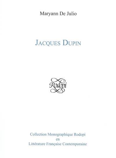 Jacques Dupin