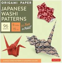 Origami Paper Japanese Washi Patterns Small 6 96 sheets