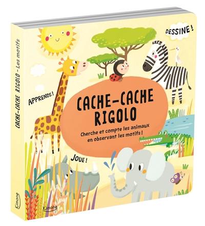 Cache-cache rigolo : cherche et compte les animaux en observant les motifs !