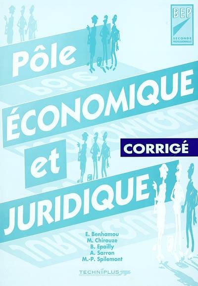 Pôle économique et juridique, BEP seconde professionnelle, toutes sections tertiaires : corrigé