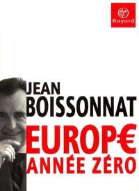 Europe, année zéro