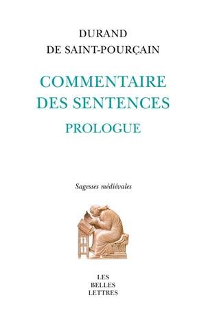 Commentaire des Sentences : prologue