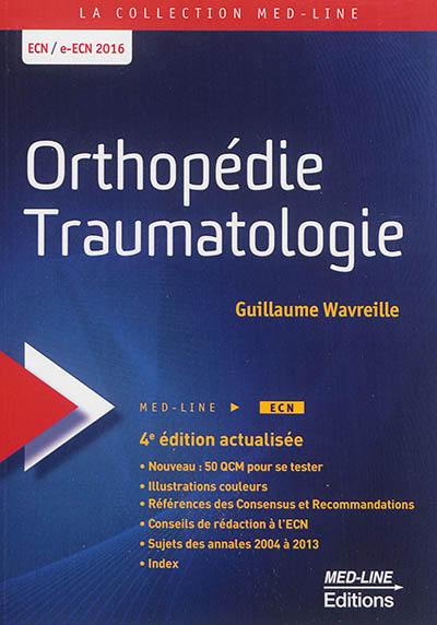 Orthopédie, traumatologie : ECN-e-ECN 2016