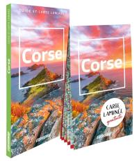 Corse : guide et carte laminée