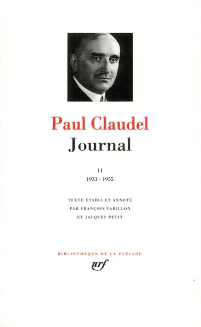 Journal. Vol. 2. 1933-1955