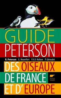 Guide Peterson des oiseaux de France et d'Europe