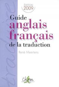 Guide anglais français de la traduction