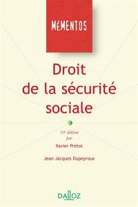 Droit de la sécurité sociale