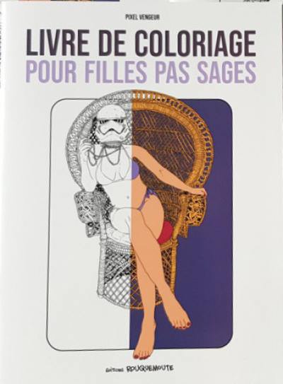 Livre de coloriage pour filles pas sages