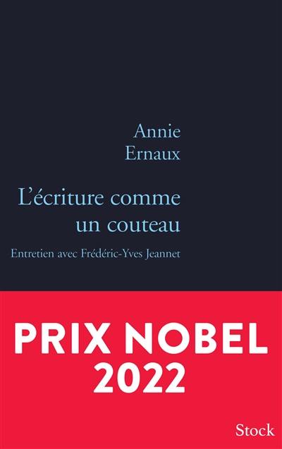 L'écriture comme un couteau : entretien avec Frédéric-Yves Jeannet