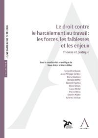 Le droit contre le harcèlement au travail : les forces, les faiblesses et les enjeux : théorie et pratique, actes du colloque du 5 octobre 2023