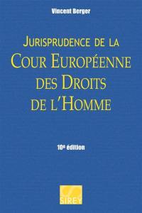 Jurisprudence de la Cour européenne des droits de l'homme