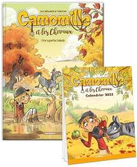 Camomille et les chevaux : pack tome 5 + calendrier 2025