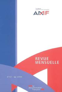 Revue mensuelle de l'Autorité des marchés financiers, n° 47