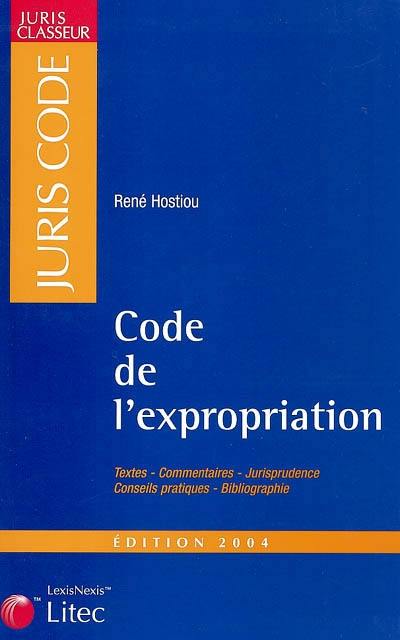 Code de l'expropriation 2004