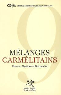 Mélanges carmélitains, n° 9