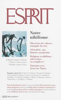 Esprit, n° 403. Notre nihilisme