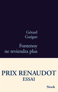 Fontenoy ne reviendra plus