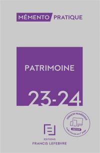 Patrimoine 2023-2024