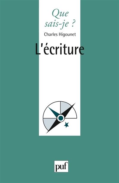 L'écriture