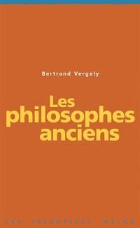 Les philosophes anciens