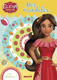 Elena d'Avalor : mes mandalas : avec stickers !