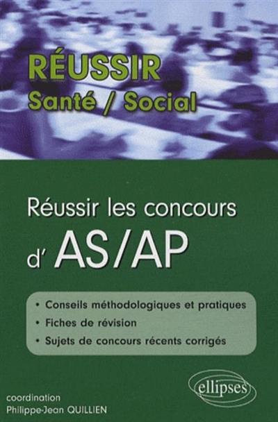 Réussir les concours d'AS-AP