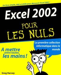 Excel 2002 pour les nuls