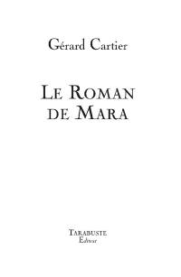 Le roman de Mara