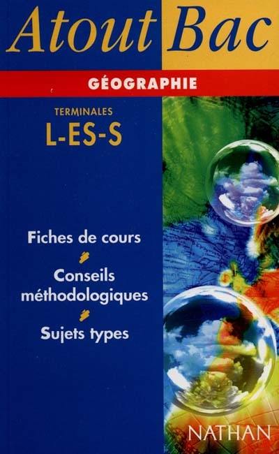 Géographie, terminales L, ES, S