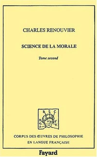 La science de la morale, 1869. Vol. 2