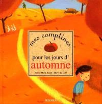 Mes comptines pour les jours d'automne