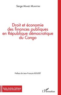 Droit et économie des finances publiques en République démocratique du Congo