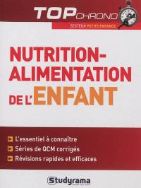 Nutrition-alimentation de l'enfant